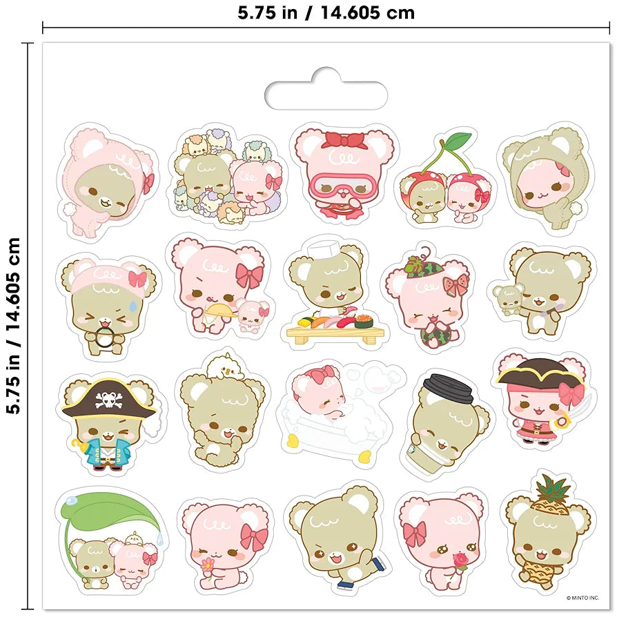 Block de Stickers Sugar Cubs 120 stickers 6 hojas