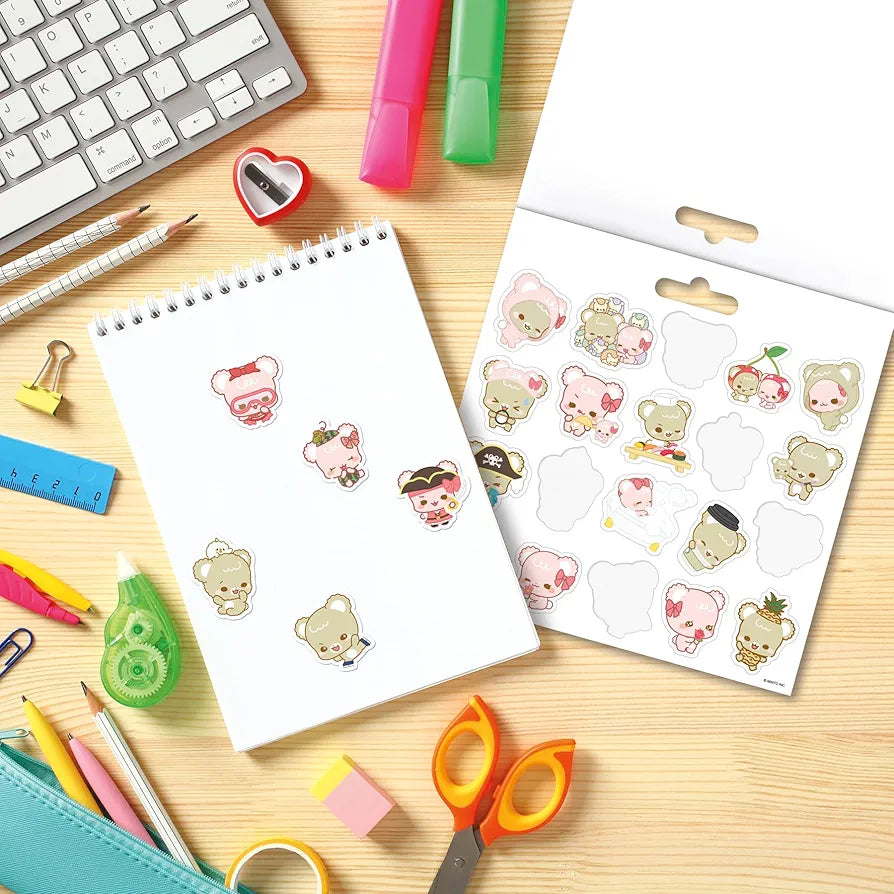 Block de Stickers Sugar Cubs 120 stickers 6 hojas