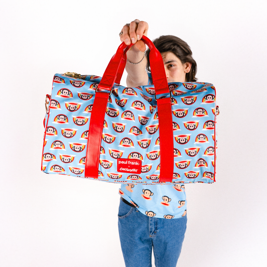 Maleta duffle bag Paul Frank x Cakeworthy