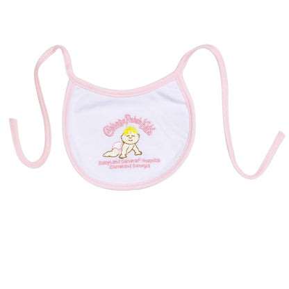 Babero Bordado Cabbage Patch original Hospital Babyland