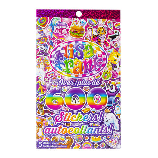 Block con stickers Lisa Frank