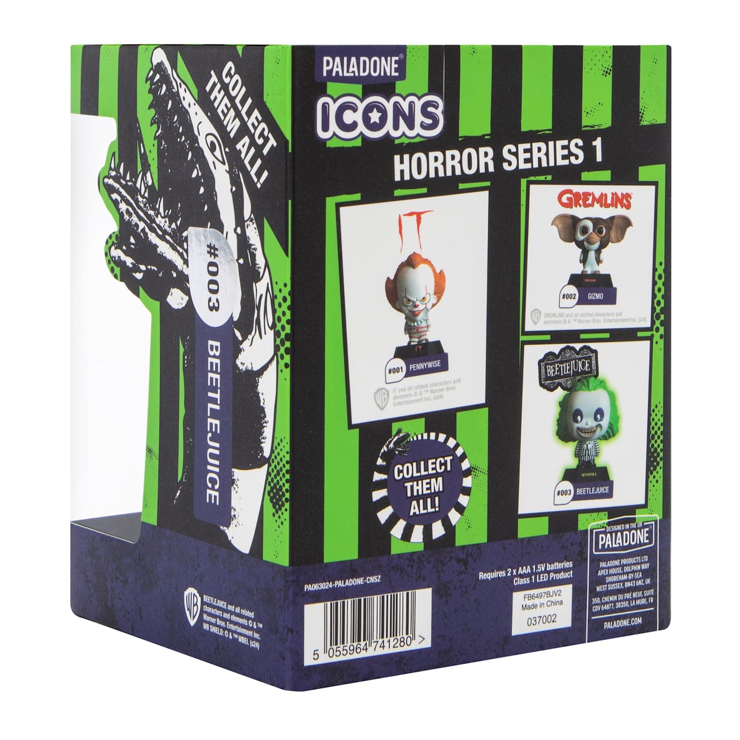 Lampara pequeña de mesa Beetlejuice