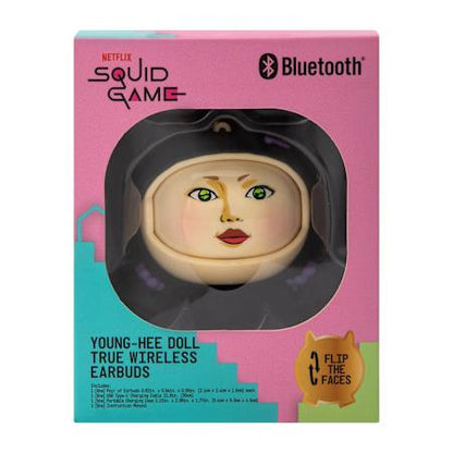 Audífonos inalámbricos Muñeca Young-Hee de Squid Game