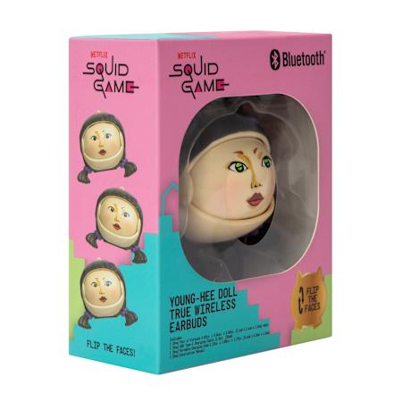Audífonos inalámbricos Muñeca Young-Hee de Squid Game