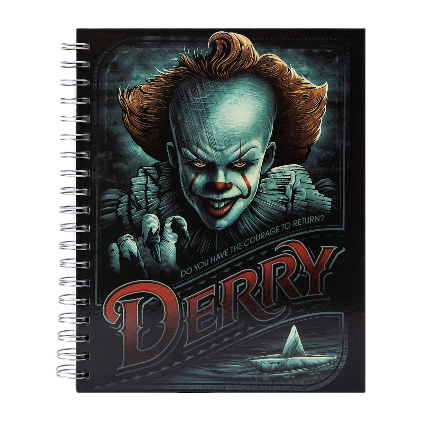 Sketch book Cuaderno Para dibujo con plumones (pasta dura) Halloween It Pennywise