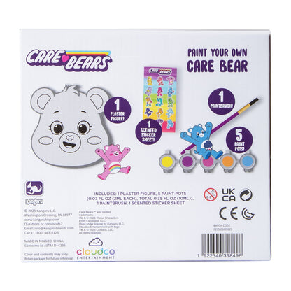 Set pintura en cerámica yeso Care Bears. Incluye pinturas y pincel DIY