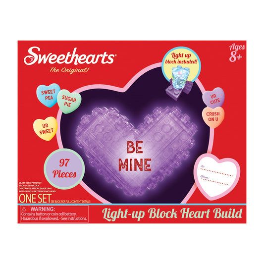 SWEETHEARTS Set de blocks de construcción con Luz DIY