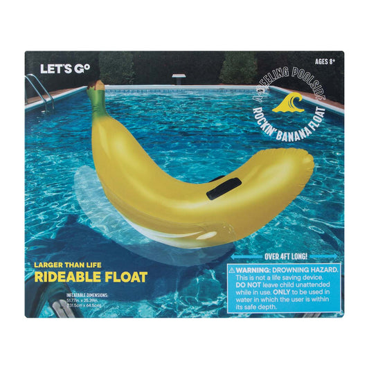 Inflable acuático Banana 131x.64 mts