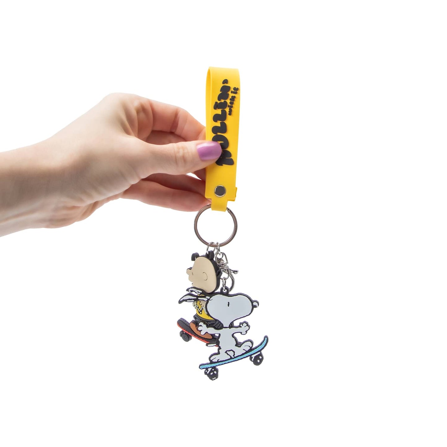 Llavero Charlie Brown y Snoopy