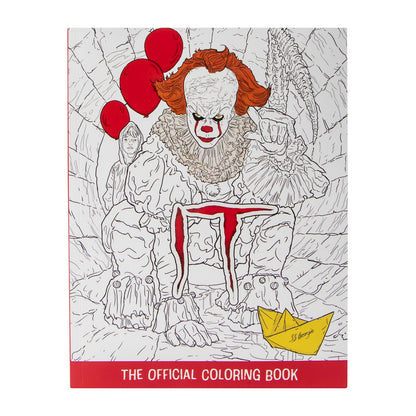 Libro para colorear Pennywise IT Halloween DIY