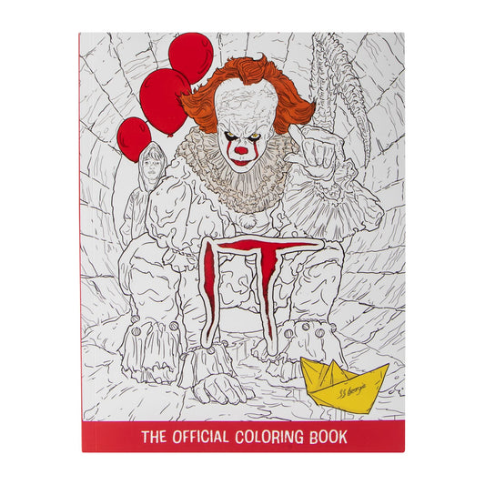 Libro para colorear Pennywise IT Halloween DIY