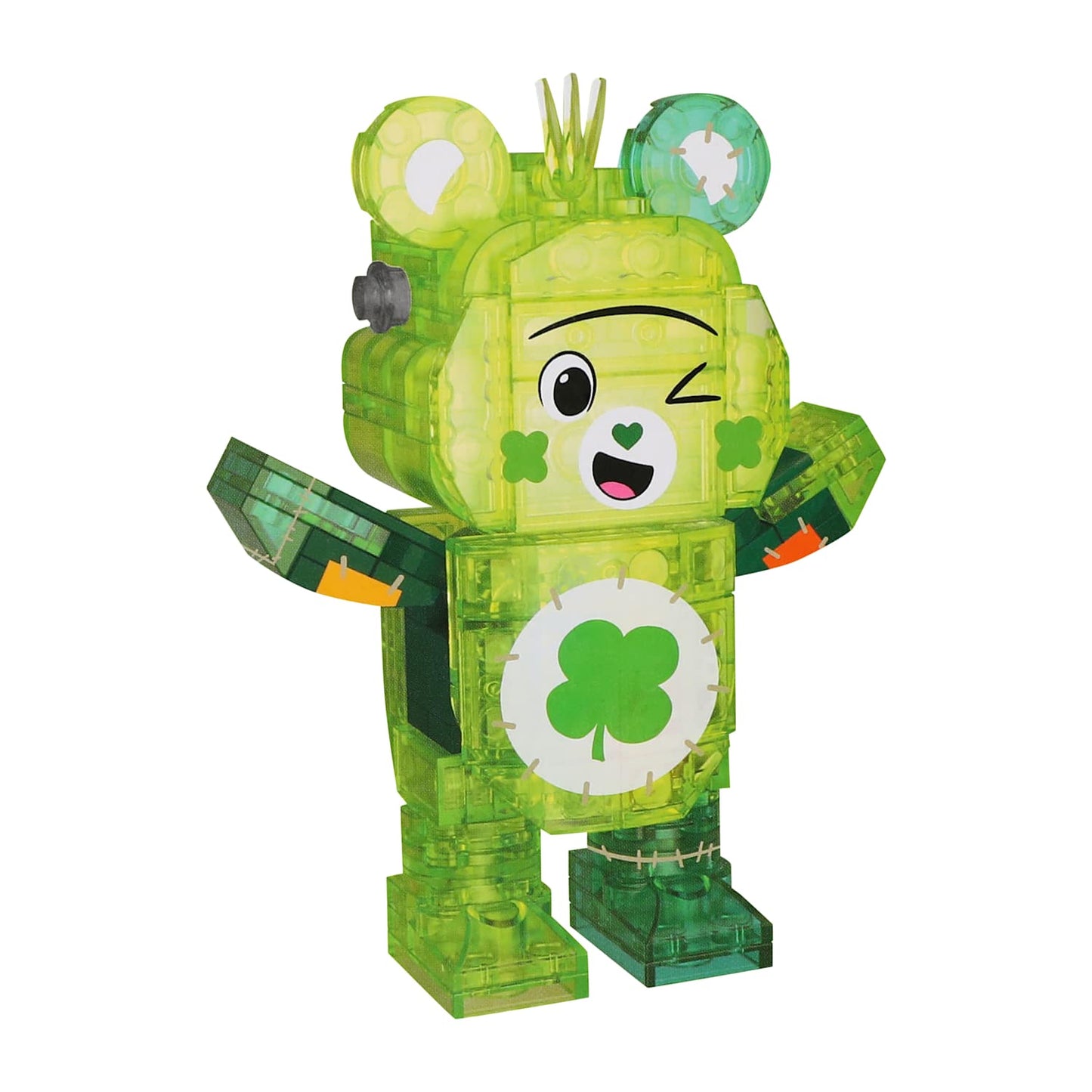 Care Bear Halloween Good luck Frankenstein set de construcción blocks DIY con led