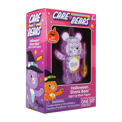 Care Bear Halloween Share bear Bruja set de construcción blocks DIY con led