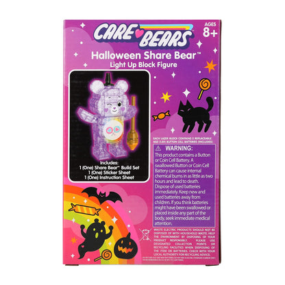 Care Bear Halloween Share bear Bruja set de construcción blocks DIY con led