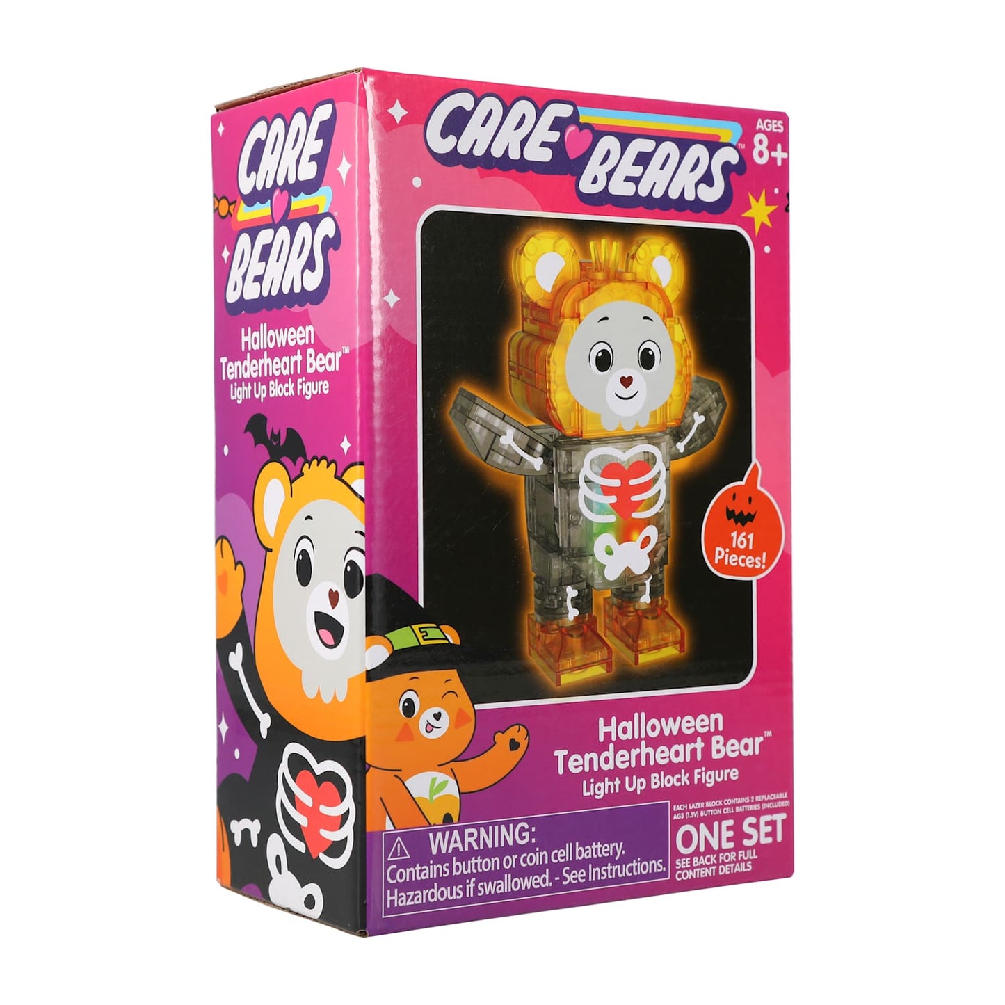 Care Bear Halloween Good Tenderheart Skeleton set de construcción blocks DIY con led