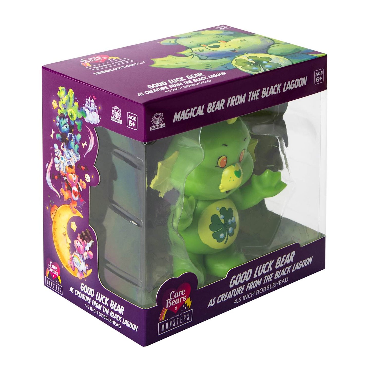 Care bears Halloween Monstruo de la laguna figura bobblehead 11.4 cms aprox