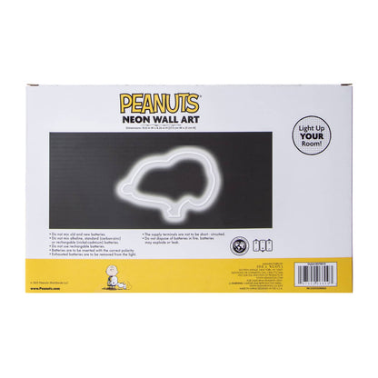 Snoopy letrero Luz neon led