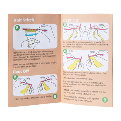 Itty Bitty DIY kit de crochet muñeco de jengibre