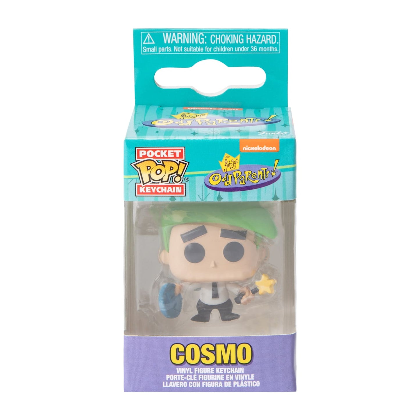 Mini Funko llavero Pocket Pop Cosmo Padrinos Mágicos Odd parents