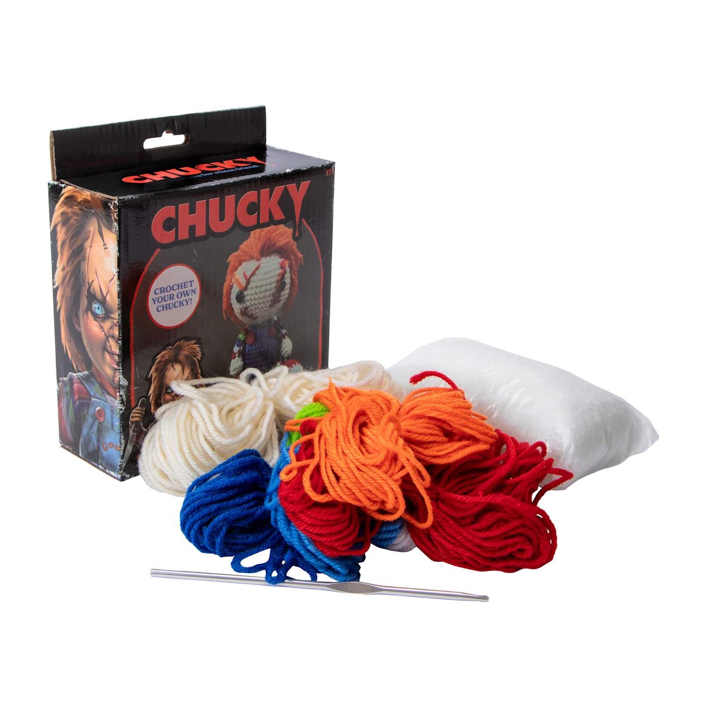 DIY kit de crochet para tejer Chucky Horror