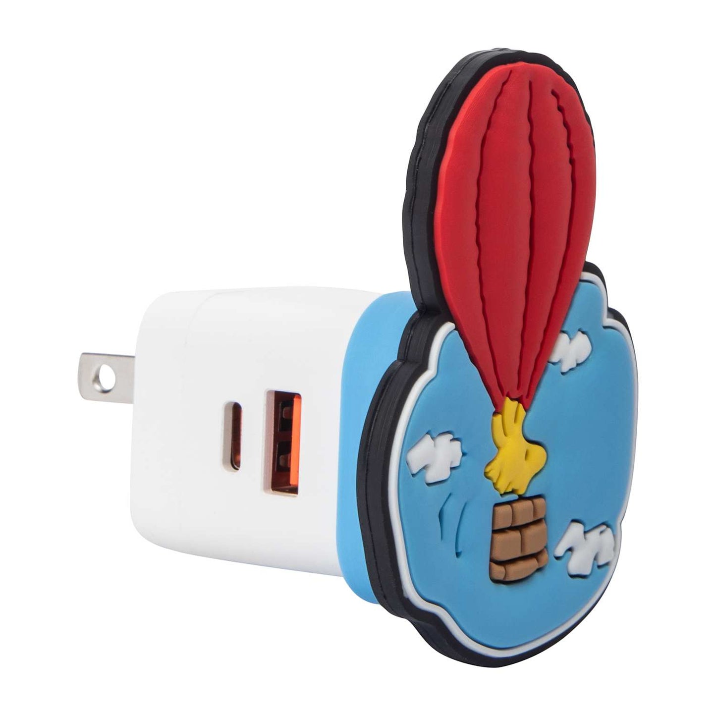 Snoopy Woodstock cargador de pared 75 aniversario