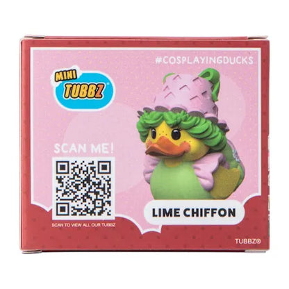 Mini Tubbz Strawberry Shortcake mini Patito de hule Rosita Fresita Lime Chiffon Limita