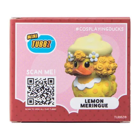 Mini Tubbz Strawberry Shortcake mini Patito de hule Rosita Fresita Lemon Meringue Limoncito