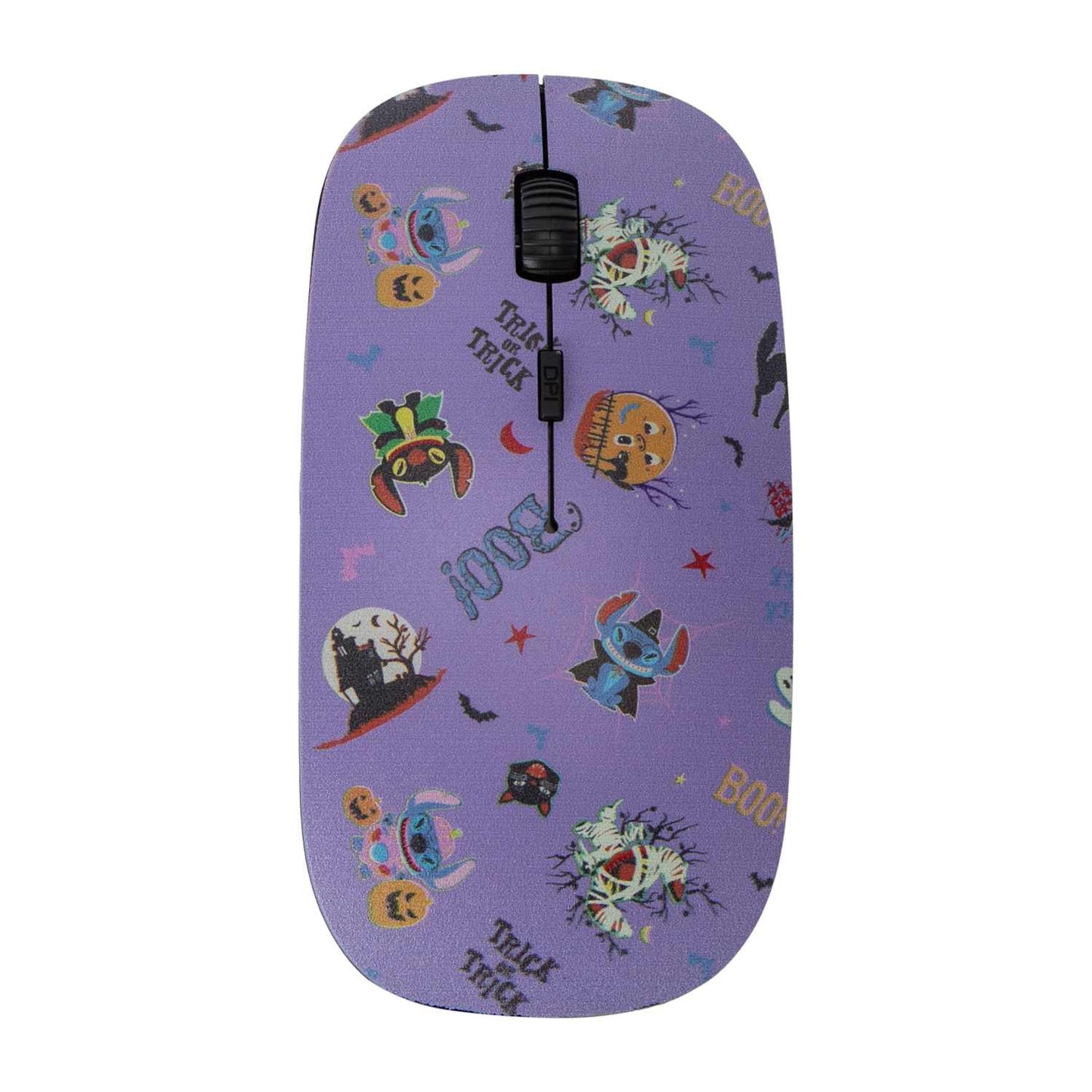 Mouse inalambrico Stitch Halloween