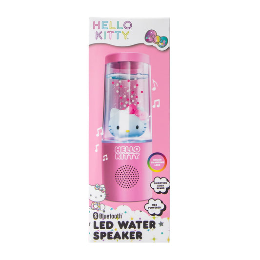 Hello Kitty Bocina con agua y luz led