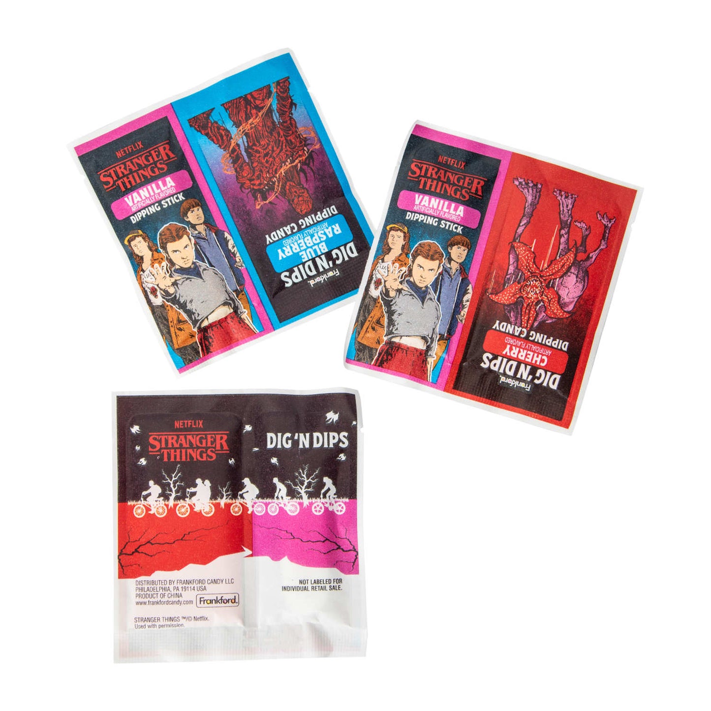 Stranger Things dulces Dig n' Dips 22 paquetitos