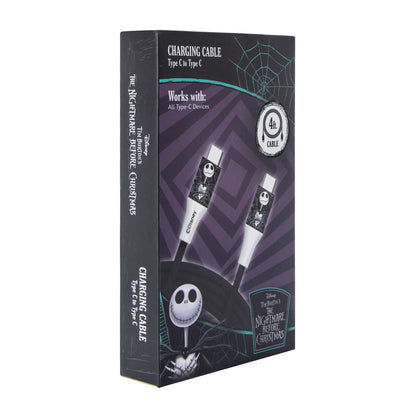 Cable cargador de C a C Nightmare Before christmas 4 pies