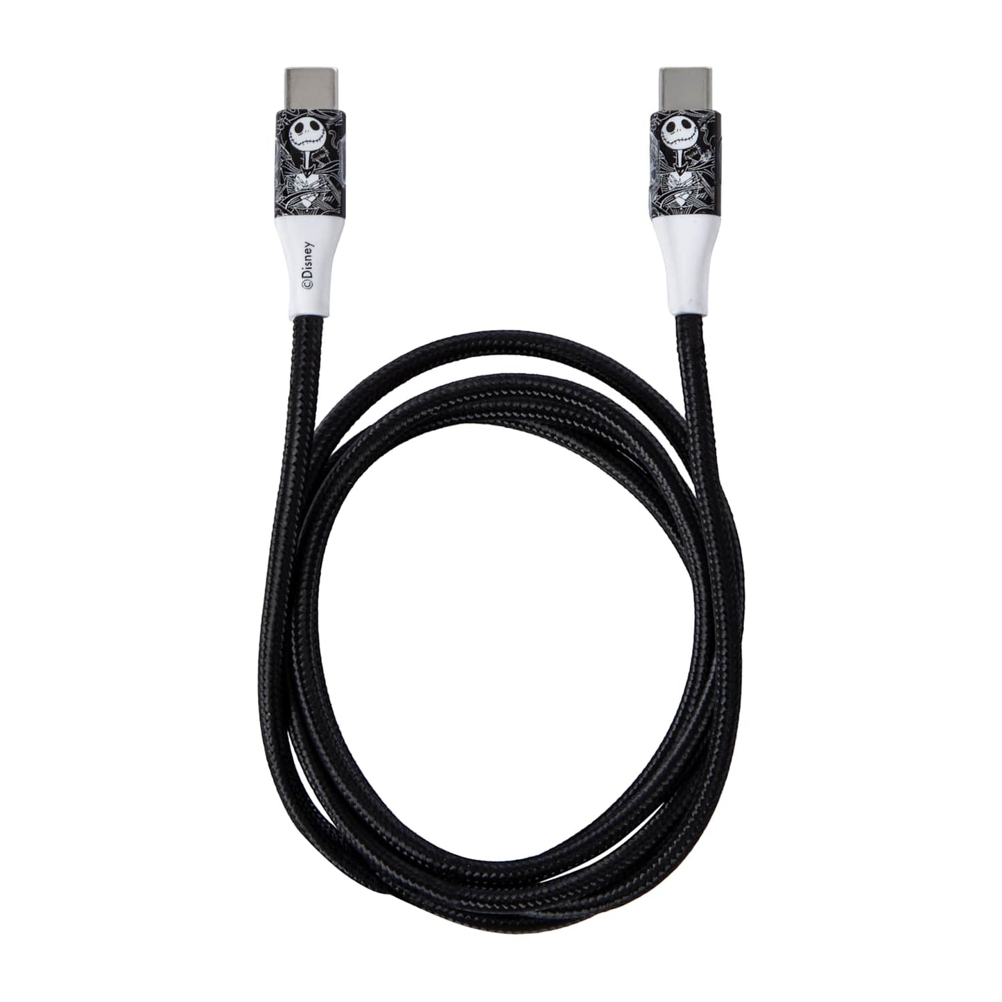 Cable cargador de C a C Nightmare Before christmas 4 pies