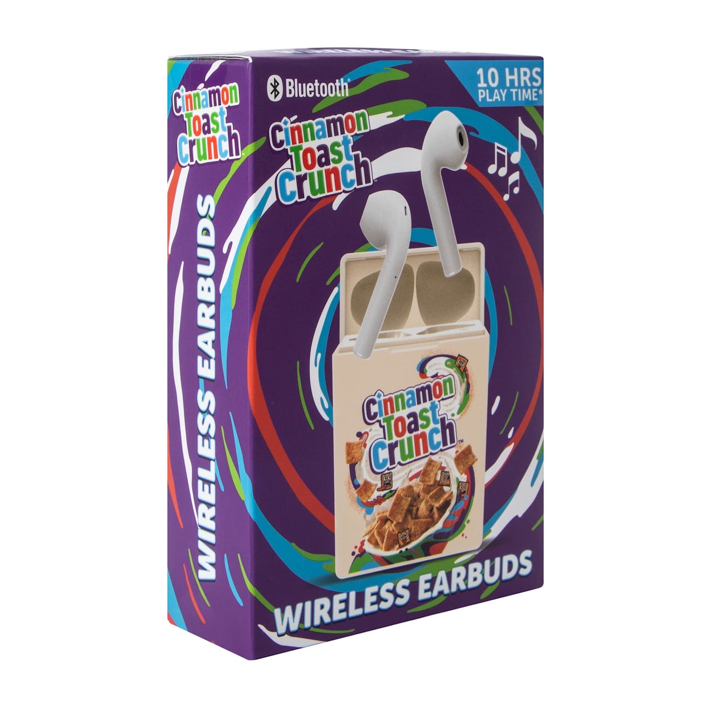 Audífonos inalámbricos earbuds con Estuche Recargable Cinnamon toast crunch