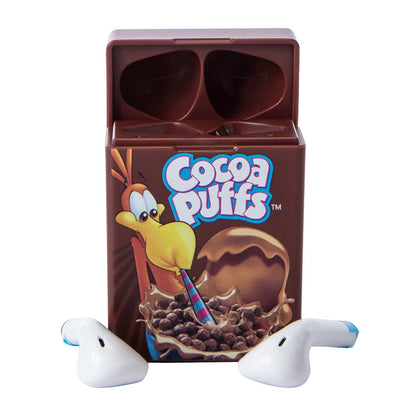 Audífonos inalámbricos earbuds con Estuche Recargable Cocoa Puffs