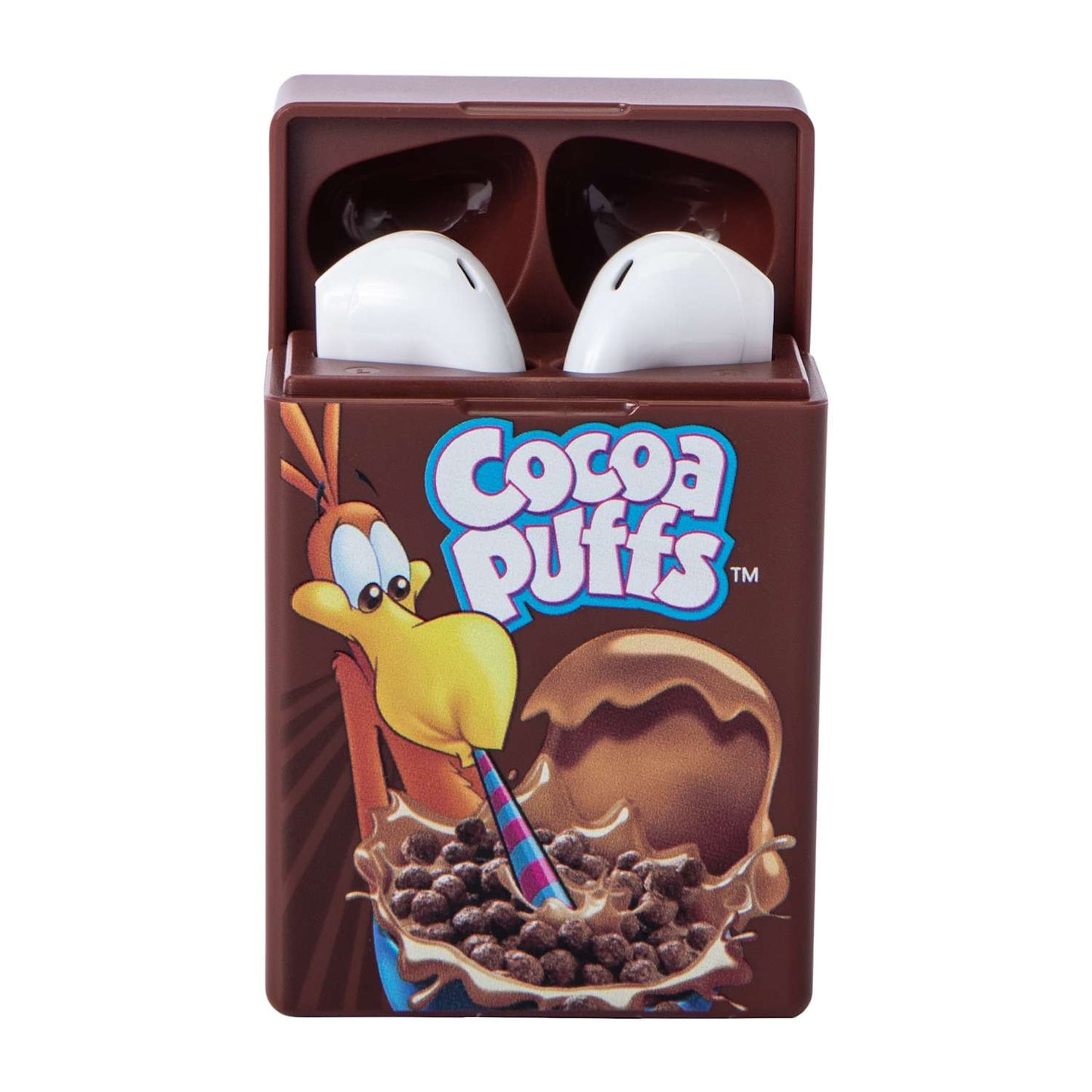 Audífonos inalámbricos earbuds con Estuche Recargable Cocoa Puffs