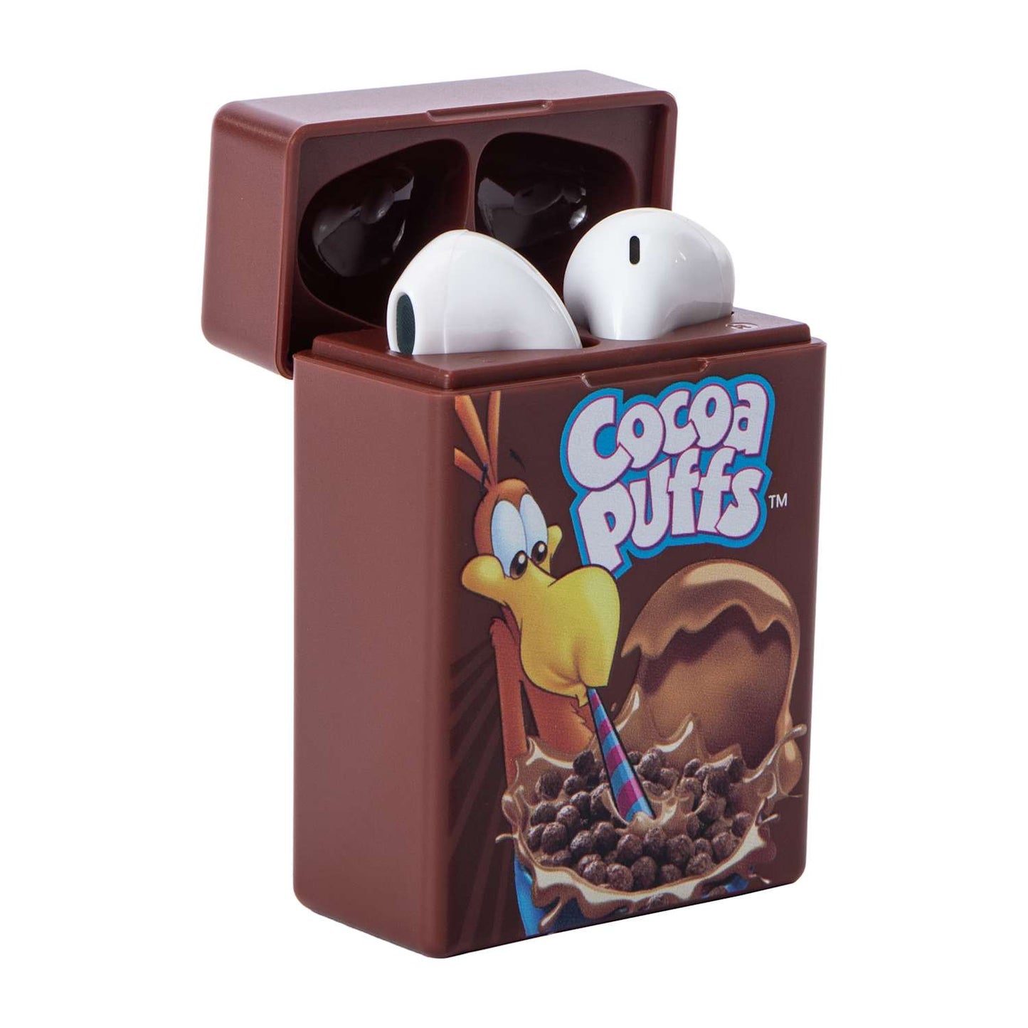 Audífonos inalámbricos earbuds con Estuche Recargable Cocoa Puffs