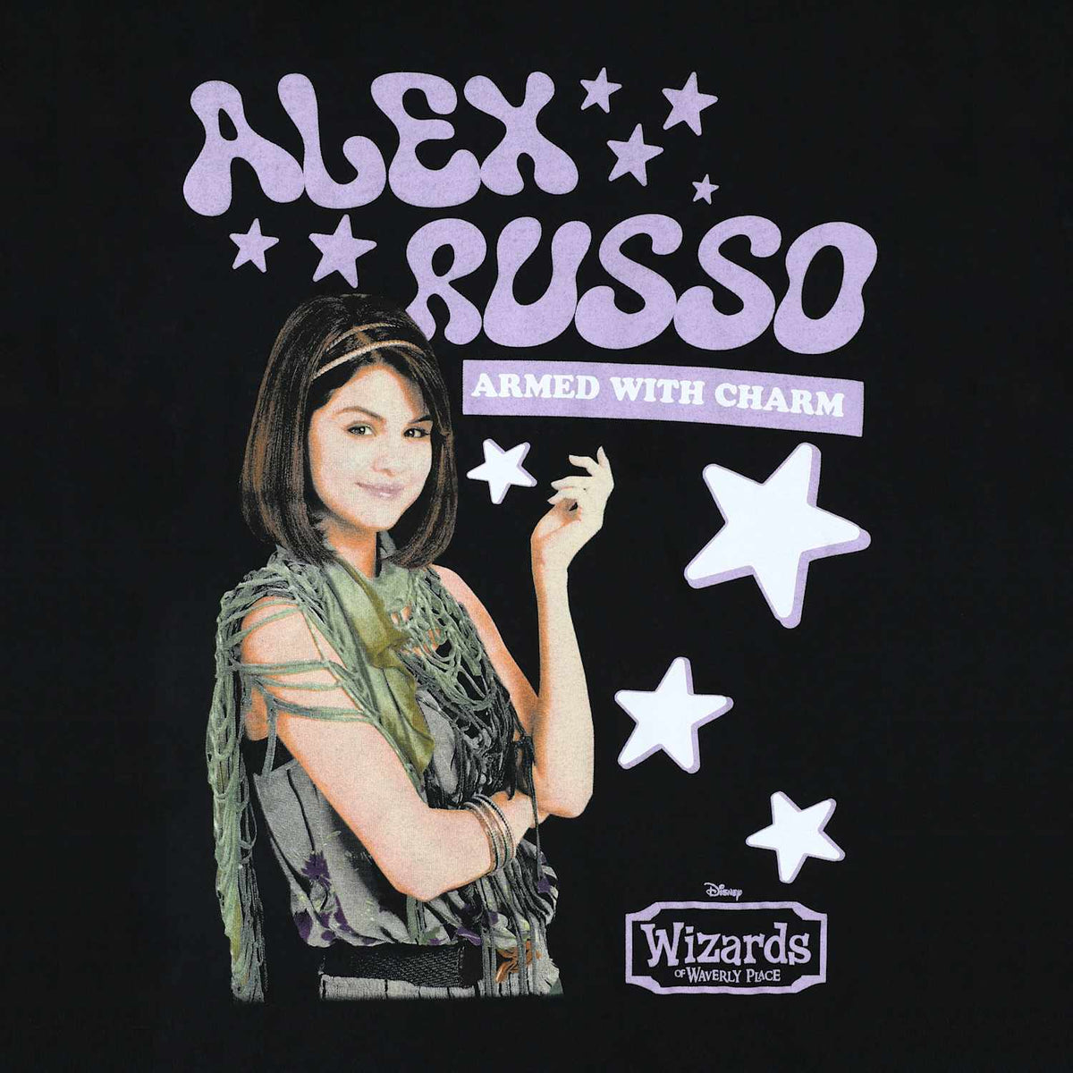 Playera Adulto Unisex Selena Gomez Alex Russo The Wizards of Waverly Place