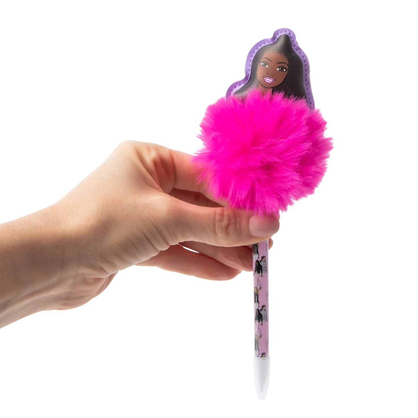 Pluma pompom Barbie