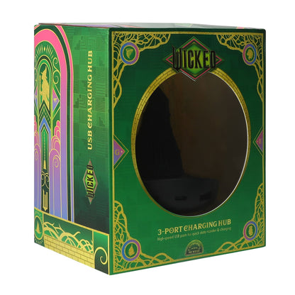 Wicked cargador de 3 puertos Elphaba