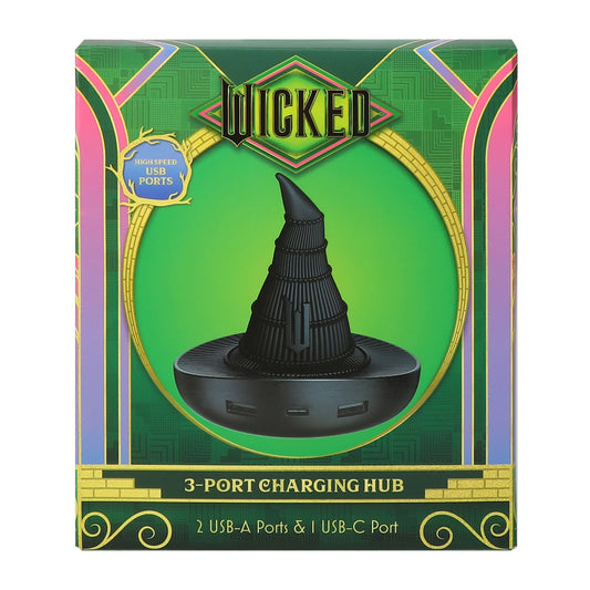 Wicked cargador de 3 puertos Elphaba