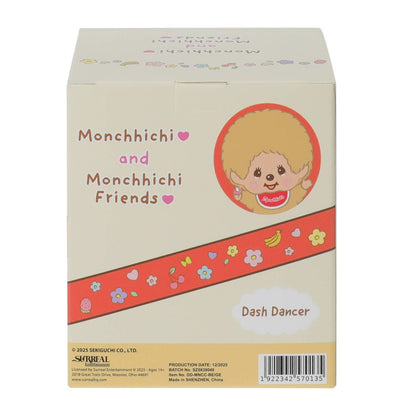 Monchhichi Figurin de plástico  cms aprox Dash Dancer tipo bobble-head