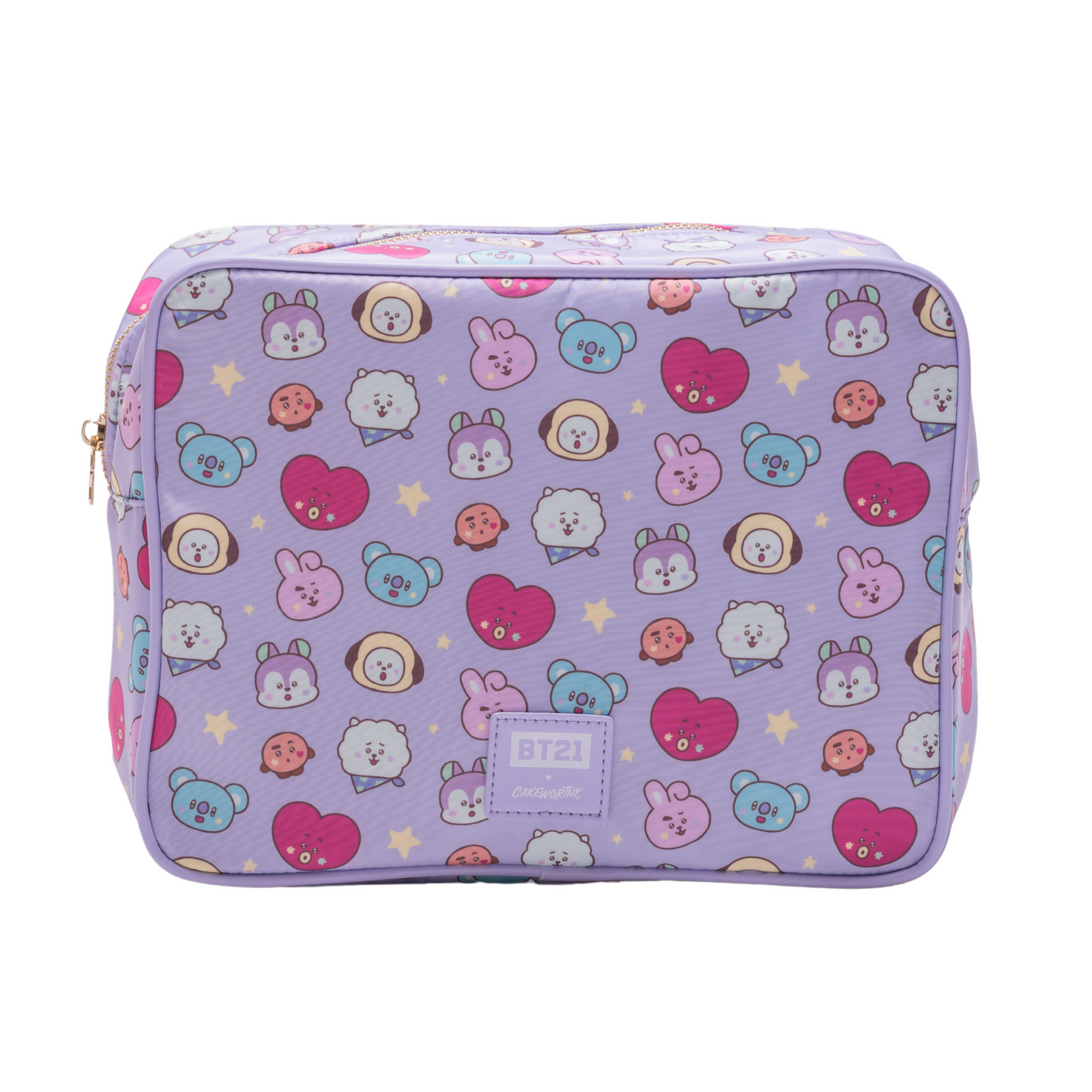 Pouch neceser cosmetiquera BT21 x Cakeworthy bolso organizador