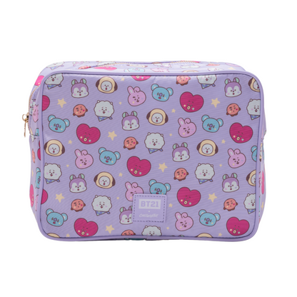 Pouch neceser cosmetiquera BT21 x Cakeworthy bolso organizador