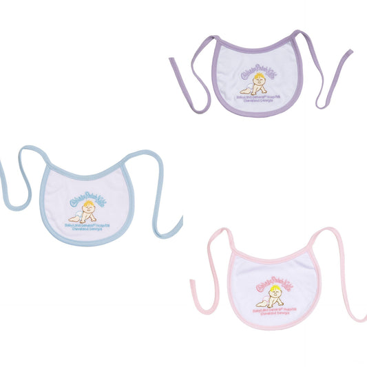 Babero Bordado Cabbage Patch original Hospital Babyland