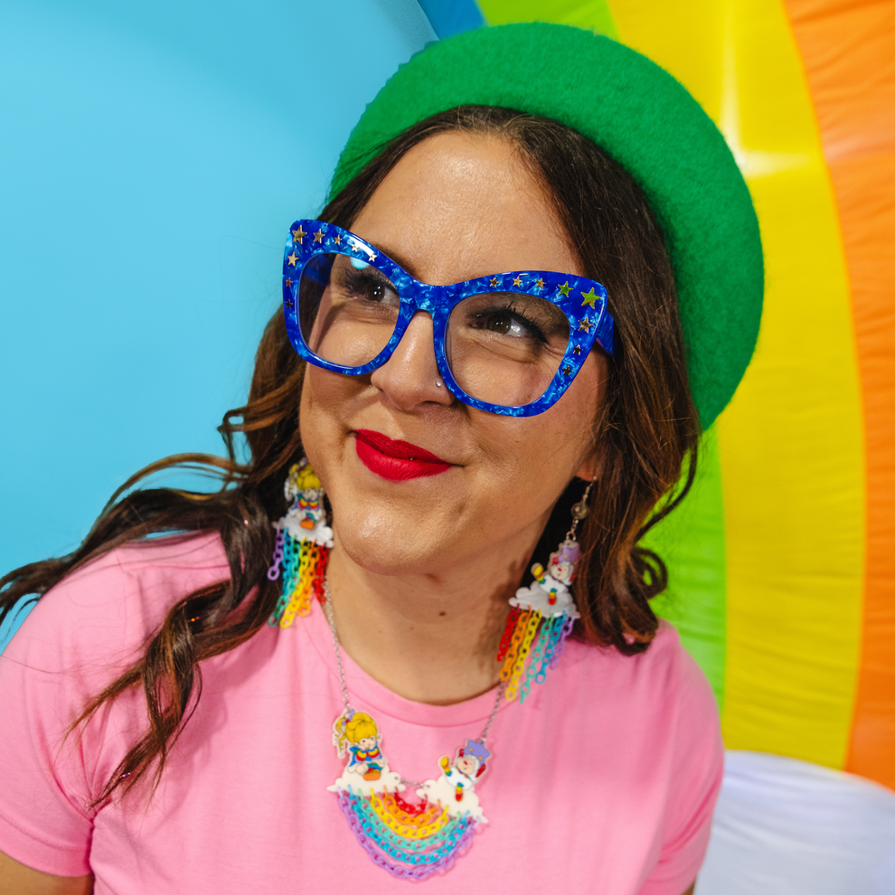 ⚠️PREVENTA IMPORTACIÓN Collar Se enviará aprox 7-10 días habiles después de su compra Rainbow Brite