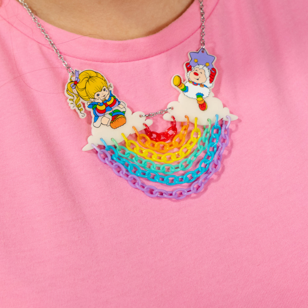 ⚠️PREVENTA IMPORTACIÓN Collar Se enviará aprox 7-10 días habiles después de su compra Rainbow Brite