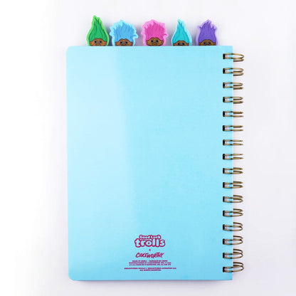 Libreta cuadernito bolsillo forma francesa Trolls x Cakeworthy