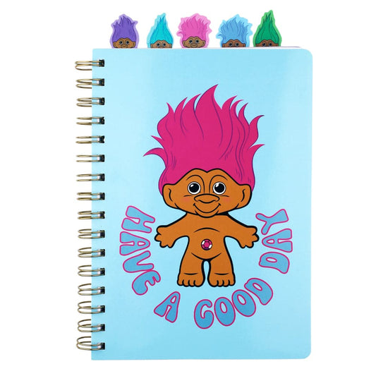 Libreta cuadernito bolsillo forma francesa Trolls x Cakeworthy