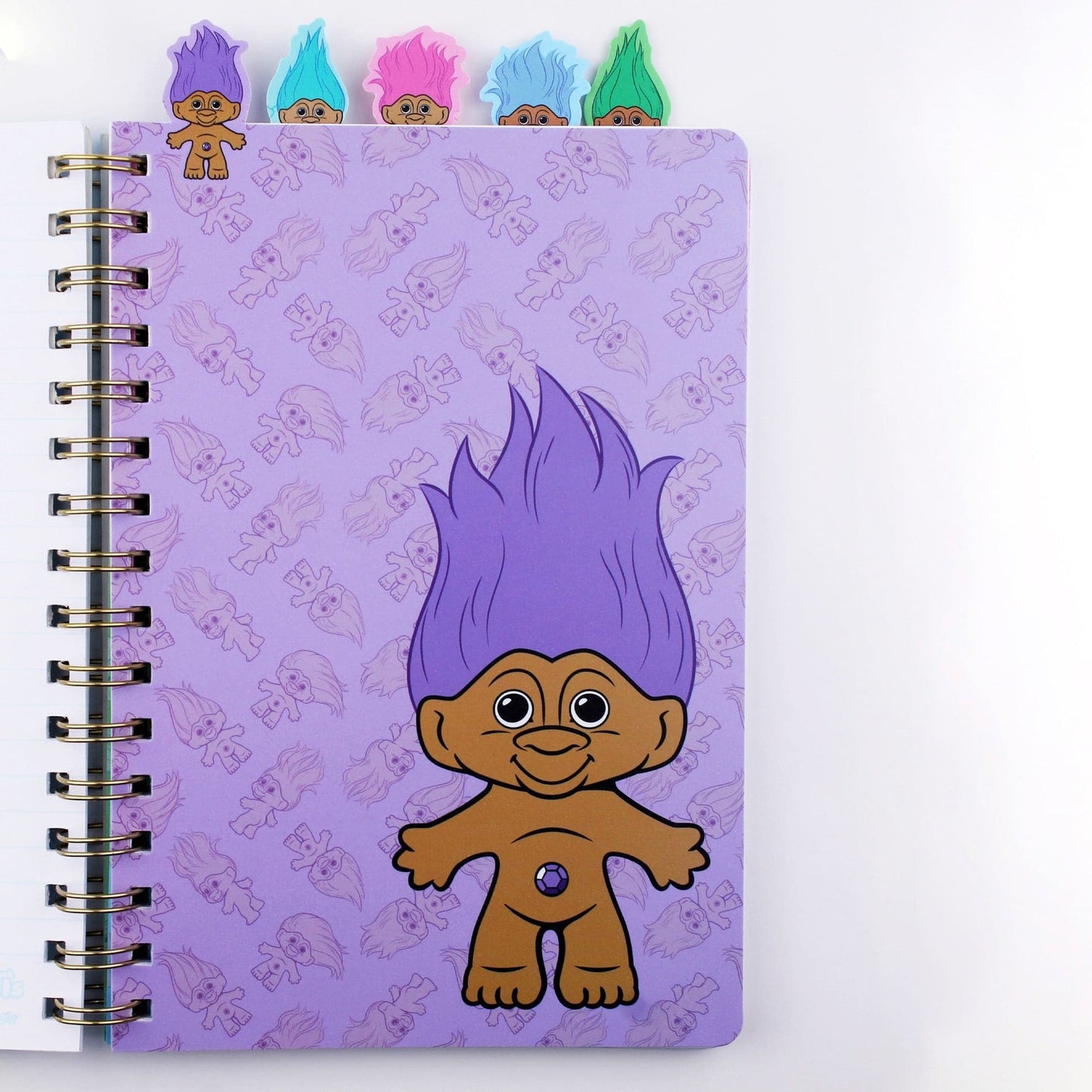 Libreta cuadernito bolsillo forma francesa Trolls x Cakeworthy