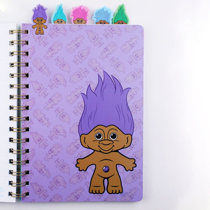 Libreta cuadernito bolsillo forma francesa Trolls x Cakeworthy
